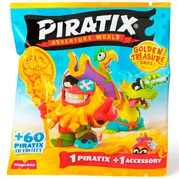 Дитяча іграшкова фігурка-сюрприз Piratix PPX1D824IN00 серії "Golden Treasure" в асортименті