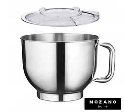 Планетарний кухонний комбайн Mozano Kitchen Assistant 6 в 1, 3200 Вт, чаша 6.2 л AGD/WORK/02#ЧОРНИЙ - мініатюра 9