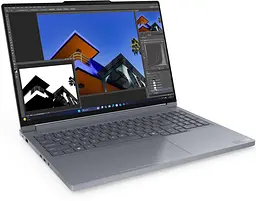Ноутбук Lenovo 16 ThinkBook 16P G6 IAX 3200x2000 IPS 165Hz/Intel Ultra 9 275HX/32GB/1TB/RTX 5060/W11P/Luna Gray (21R00041GE *) - мініатюра 2