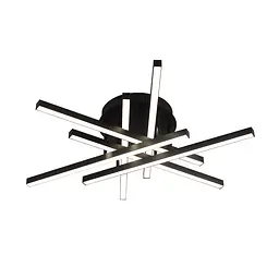 Світильник LED smart ARMANI+пульт 90W 3000-5000K IP20 круг чорний Violux ( 220935 )
