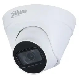 IP-камера Dahua DH-IPC-HDW1431T1 (2.8мм) біла 4 Мп 1/2.9" CMOS 2560x1440 f=2.8 мм ІЧ підсвічування до 30 м LAN з PoE IP67 H.264H H.264B MJPEG Smart H.265 +/Smart H.264 + -40°C ~ +60°C