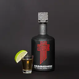 Текіла Rammstein Reposado 100% Agave 38% 0.7 л у шкіряному чохлі - мініатюра 6