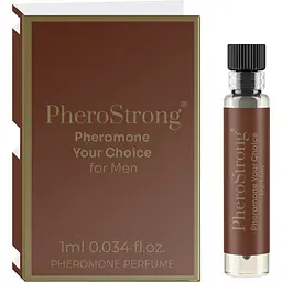 Парфуми з феромонами PheroStrong Pheromone Your Choice for Men для чоловіків 1 мл