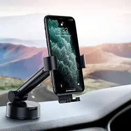 Автотримач Baseus Simplism Gravity Car Mount Holder (SUYL-JY01) [85332] - мініатюра 6