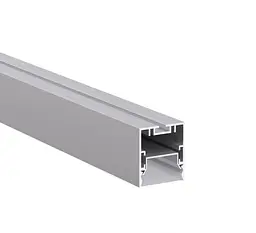LED профіль підвісний з відсіком для блоків з розсіювачем PC матовий опал, 3м KLOODI KLP3540 3 - мініатюра 5