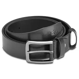 Ремінь чоловічий шкіряний Semi Line Black (P8230-0 L) 110 см