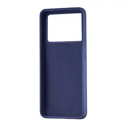 Чохол Silicone Case Xiaomi Poco X6 Pro/Redmi K70E 5G Midnight Blue - мініатюра 2