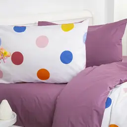 Комплект постільної білизни ТЕП Playful Circles полуторний білий - мініатюра 3