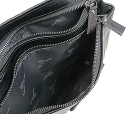 Чоловіча шкіряна сумка Mykhail Ikhtyar 24х26х3 см Чорний (45041 croco black) - мініатюра 7
