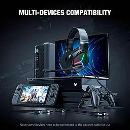 Навушники Onikuma Gaming with Blue LED X9 - мініатюра 7
