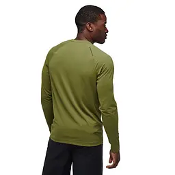 Лонгслів чоловічий Black Diamond M Alpenglow LS Crew XL Світлий хакі - мініатюра 2