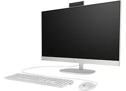 Моноблок HP 27 All-in-One 27-cr1004ua FHD IPS/Intel U7-155U/16GB/512SSD/UMA/DOS/Shell White (A45E3EA) - мініатюра 3