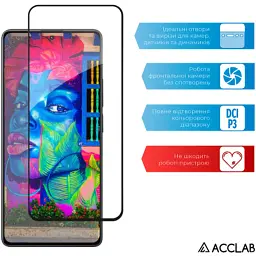 Скло захисне ACCLAB Full Glue Xiaomi Poco M6 Pro Black (1283126589775) - мініатюра 5