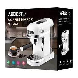 Кавоварка Ardesto ріжкова 1.4 л біла (YCM-E1500) - мініатюра 20