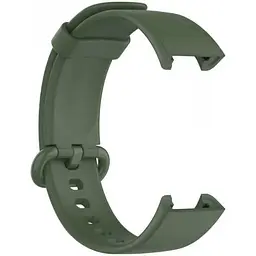 Силіконовий ремінець BeCover для Xiaomi Mi Watch Lite / Redmi Watch 2 / Redmi Watch 2 Lite Dark Green (707645) - мініатюра 2