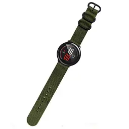 Нейлоновий ремінець Primo Traveller для годинника Xiaomi Huami Amazfit Sport SmartWatch Army Green - мініатюра 3