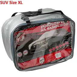 Тент автомобільний для джипа та мінівена Milex PEVA XL 483x196x145 см (кишені під дзеркала)
