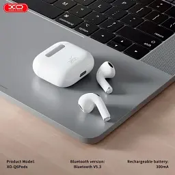 Bluetooth навушники XO Q6 White - мініатюра 2