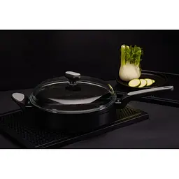 Сковорідка Nois Salto Silver з кришкою 28 см (830898) - мініатюра 5