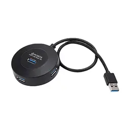 Концентратор Maiwo USB Type-A to 4х USB3.0 30cm (KH304-A) - мініатюра 2