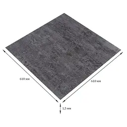 Самоклеюча LVT плитка 610х610х1.5 мм SW-00003271 - мініатюра 2