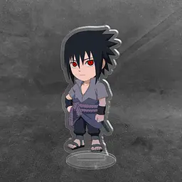 Акрилова колекційна фігурка Аніме: Чібі Chibi Naruto (Наруто) Саске Учіха 1 10 см - мініатюра 2