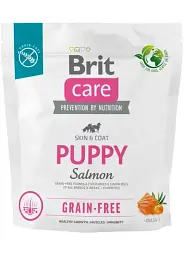 Корм для цуценят Brit Care Dog Grain-free Puppy беззерновий з лососем 1 кг