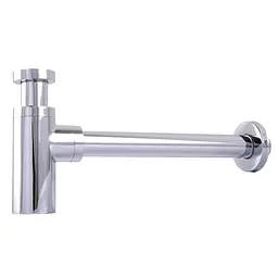 Сифон для раковини циліндричний Globus Lux GSB-32-125-00 1 1/4 ″, хром, латунь - мініатюра 4