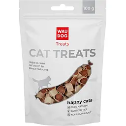 Ласощі для котів Waudog Treats Маленькі суші з лососем 100 г