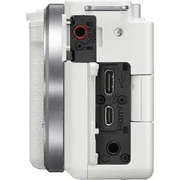 Бездзеркальний фотоапарат Sony ZV-E10 Kit 16-50mm f3.5-5.6 OSS White (ILCZVE10LW.CEC) [111146] - мініатюра 7