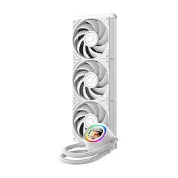 Система рідинного охолодження ID-Cooling FX360 LCD PE WHITE - мініатюра 3