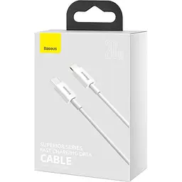 Кабель Baseus Superior Series Fast Charging Type-C to Lightning PD 20W (2m) (CATLYS-C02) - мініатюра 5