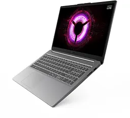 Ноутбук Lenovo LOQ 15ARP10E (15.6 FHD IPS 144 Hz, Ryzen 7 170, 16 GB, 1 TB, RTX 4050 6 GB, DOS) Luna Grey (83S000ETRA) - мініатюра 6