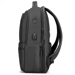 Рюкзак міський Mark Ryden 9103SJ 21л з відділенням для ноутбука 17,3" і USB Black (16262) - мініатюра 3