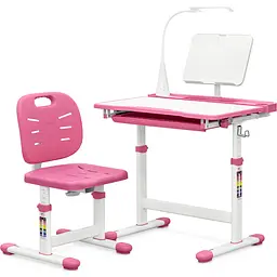 Комплект Evo-kids (стілець+стіл+полиця+лампа) Evo-17 PN Ergo (арт. Evo-17 PN Ergo) - мініатюра 2