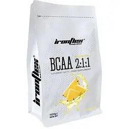 Амінокислота BCAA IronFlex BCAA 2-1-1 Performance, 1000 грам - Лимон