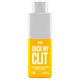 Смоктайзер (гель с эффектом посасывания) для клитора Intt Suck My Clit Tropical Mango, 15 мл - миниатюра 2
