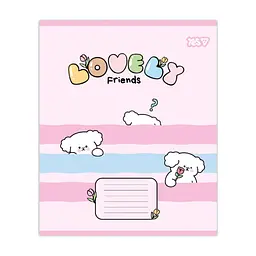 Зошит Yes Lovely Friends А5 12 аркушів лінія (768643), в асортименті - мініатюра 3
