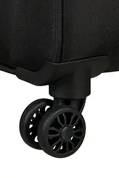 Валіза American Tourister PULSONIC ASPHALT BLACK 55x40x23(26) 55 См MD6*09001 - мініатюра 4