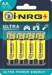 Батарейка i-NRG Ultra 4AA - блістер 4 шт.