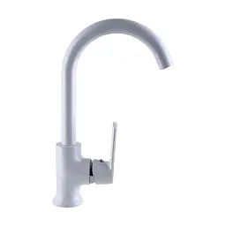 Змішувач для кухні Globus Lux Laguna GLA-0203SL-7-WHITE - мініатюра 4