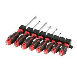 Набір викруток INTERTOOL STORM VT-3438, 8 шт, SL і PH, S2 сталь, магнітні наконечники - мініатюра 4