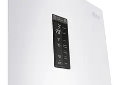 Холодильник LG GW-B499SQFZ 2 м 360 л А++ Total No Frost лінійний компресор зовнішній дисплей білий - мініатюра 2