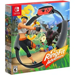 Ігрова консоль Nintendo Switch Neon Blue-Red Upgraded version + Ring Fit Adventure - мініатюра 6