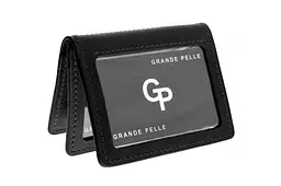 Чоловіча шкіряна обкладинка GRANDE PELLE 10х8х1,5 см acs0024451