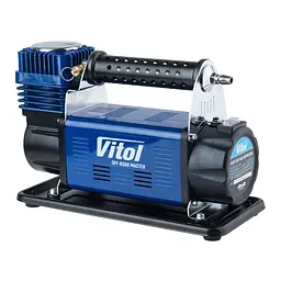 Автомобільний компресор Vitol OFF ROAD MASTER 150psi 50Amp 160л шланг 7,5м Клемі (K-71) - мініатюра 2