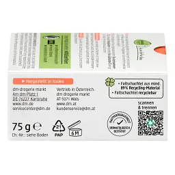 Очищувальне тверде мило Alverde Naturkosmetik з абрикосом та манго 75 г - мініатюра 4