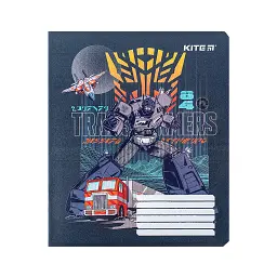 Зошит Kite Transformers 18 аркушів, клітинка (TF24-236) - мініатюра 6