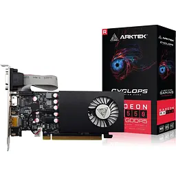 Відеокарта Arktek AMD Radeon RX 550 8GB 128-bit DVI/HDMI/DP LP (AKR550D5S8GL1) (GDDR5, 128 bit, PCI-E 3.0 x16) - мініатюра 3