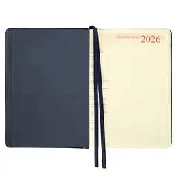 Щоденник-діловий записник А5 Leo Planner 2026 City синій 368 сторінок (252667) - мініатюра 3
